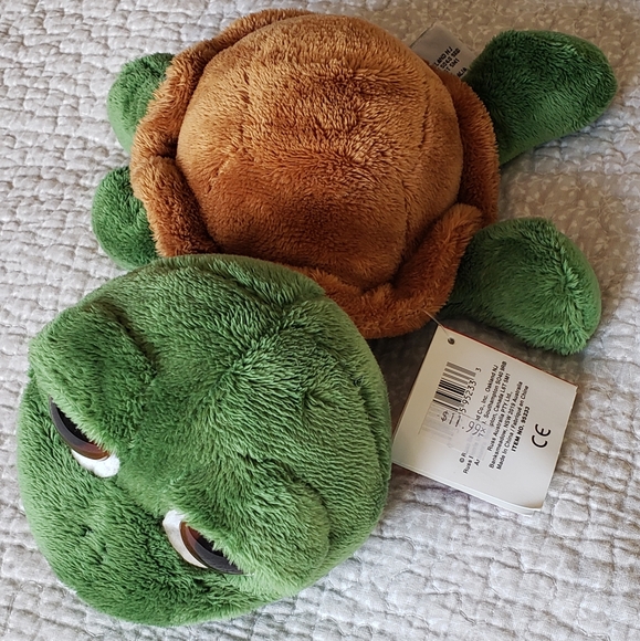 Big Eyed Turtle by Russ, green and rusty brown. 9 inches head to tail - Picture 3 of 9